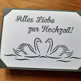 Plotterdateien-Bundle SCHWÄNE + SCHWÄNE STRASS svg + dxf - Sewando