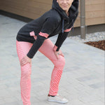 PDF-Schnittmuster Bikerleggings Coco – Gr. 32-54 Coole Biesen-Optik - Sewando