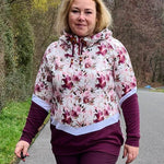 PDF-Schnittmuster Hoodie Mrs. Jona – Gr. 32-54 | mit hohem Kapuzensteg - Sewando