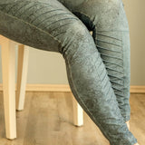 PDF-Schnittmuster Bikerleggings Coco – Gr. 32-54 Coole Biesen-Optik - Sewando