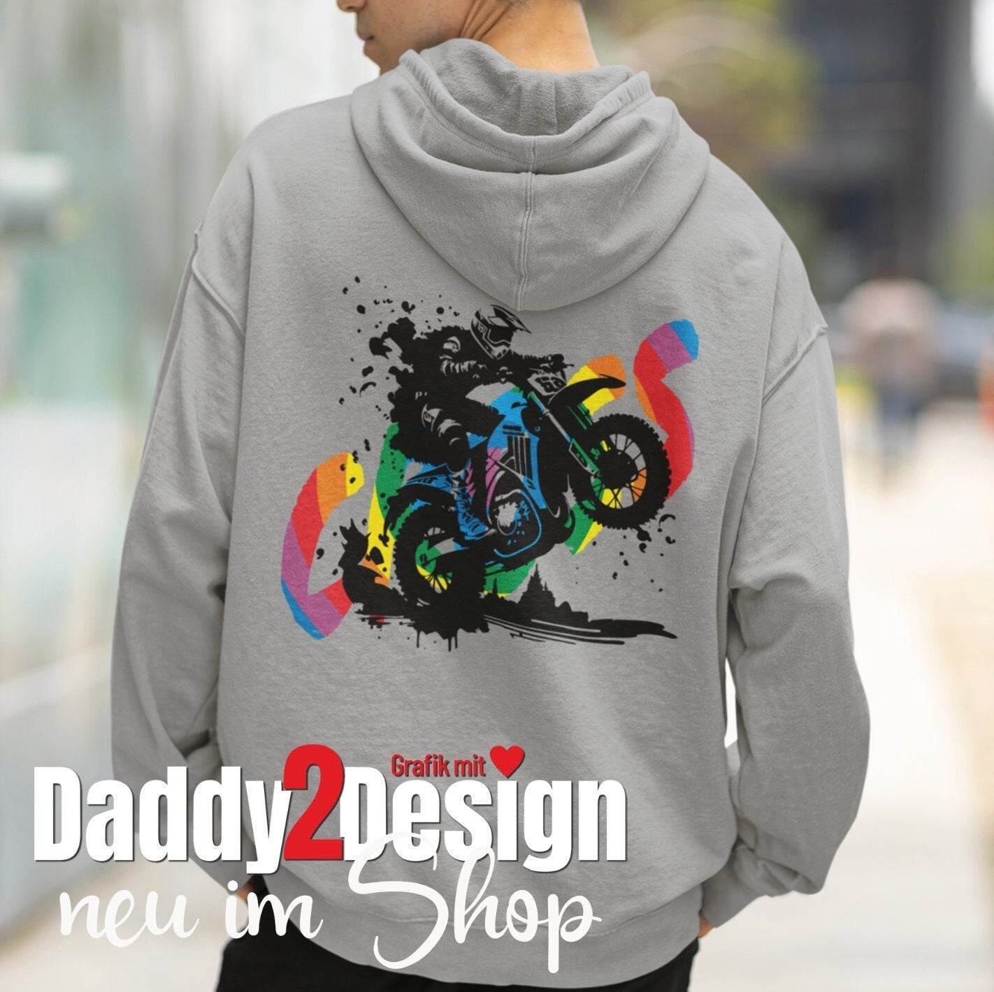 CROSS MotorCross supercooles Plottmotiv einfarbig bis 3 Farbig Plotter und Laser-Datei als SVG und DXF - Sewando