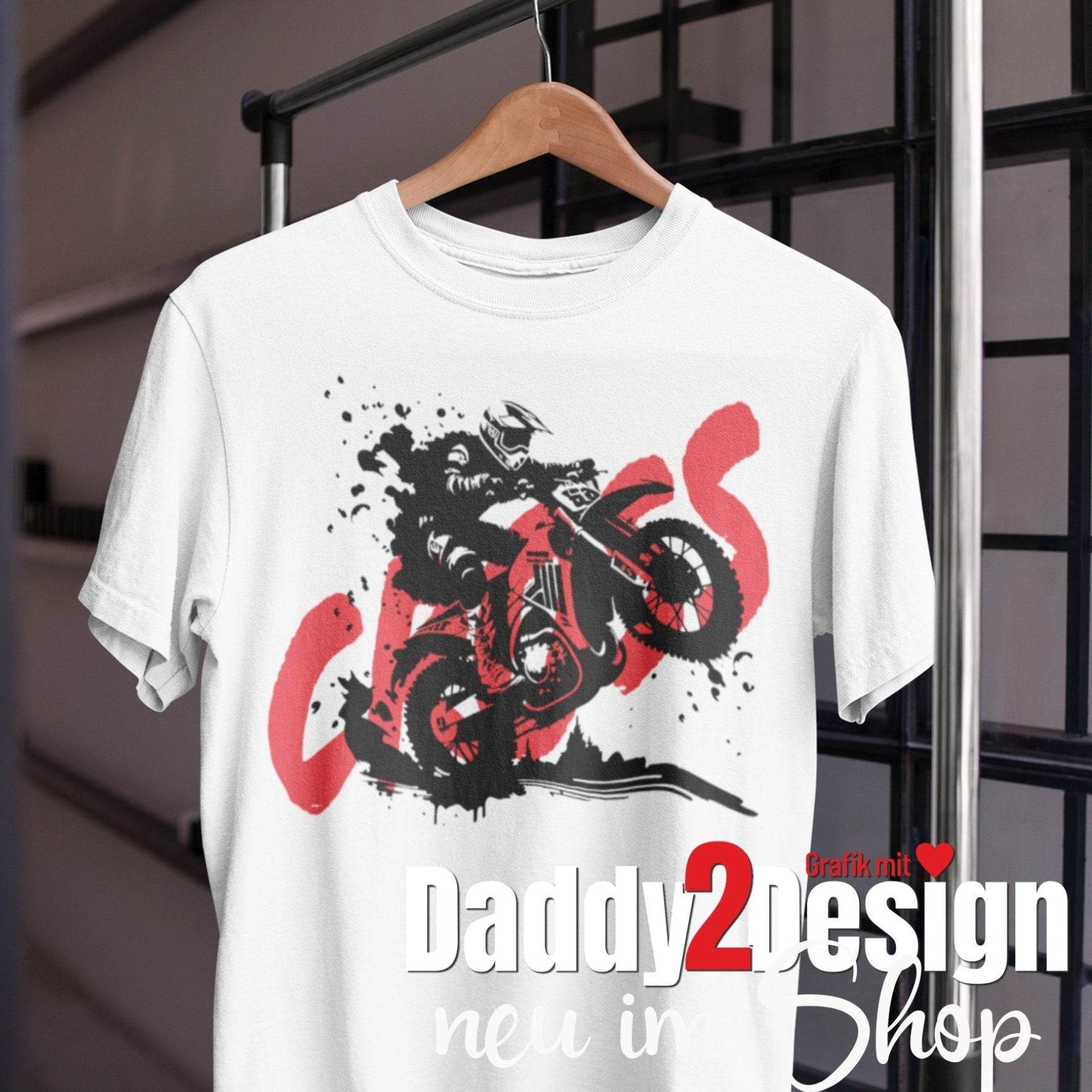 CROSS MotorCross supercooles Plottmotiv einfarbig bis 3 Farbig Plotter und Laser-Datei als SVG und DXF - Sewando