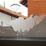 Plotterdatei IN DEN BERGEN svg + dxf - Sewando