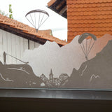 Plotterdatei IN DEN BERGEN svg + dxf - Sewando
