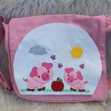 Stickdatei Schwein Applikation Set 860 - Sewando