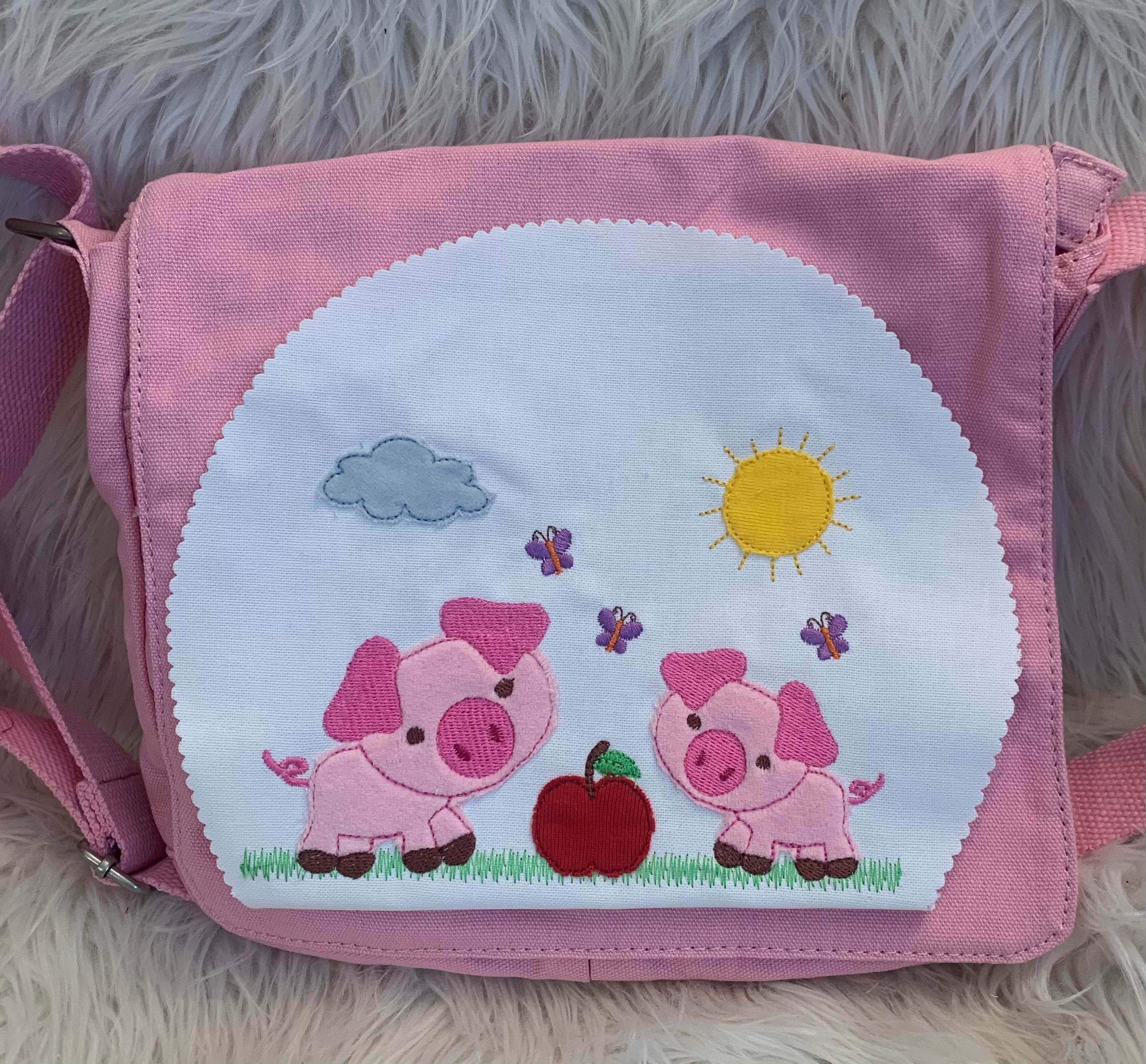 Stickdatei Schwein Applikation Set 860 - Sewando