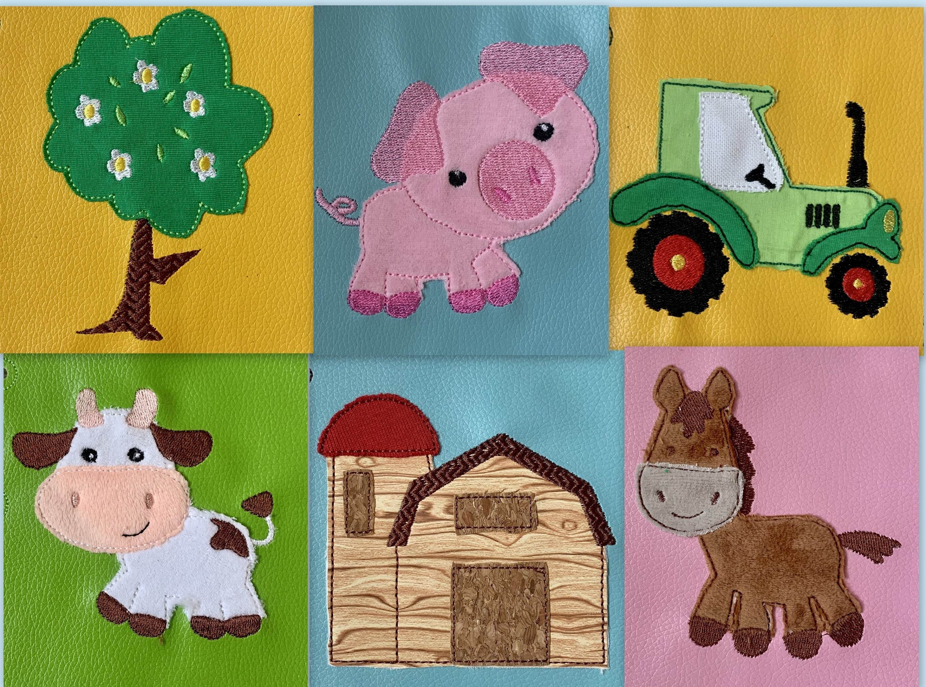 Stickdatei Bauernhof Doodle Set 854 - Sewando