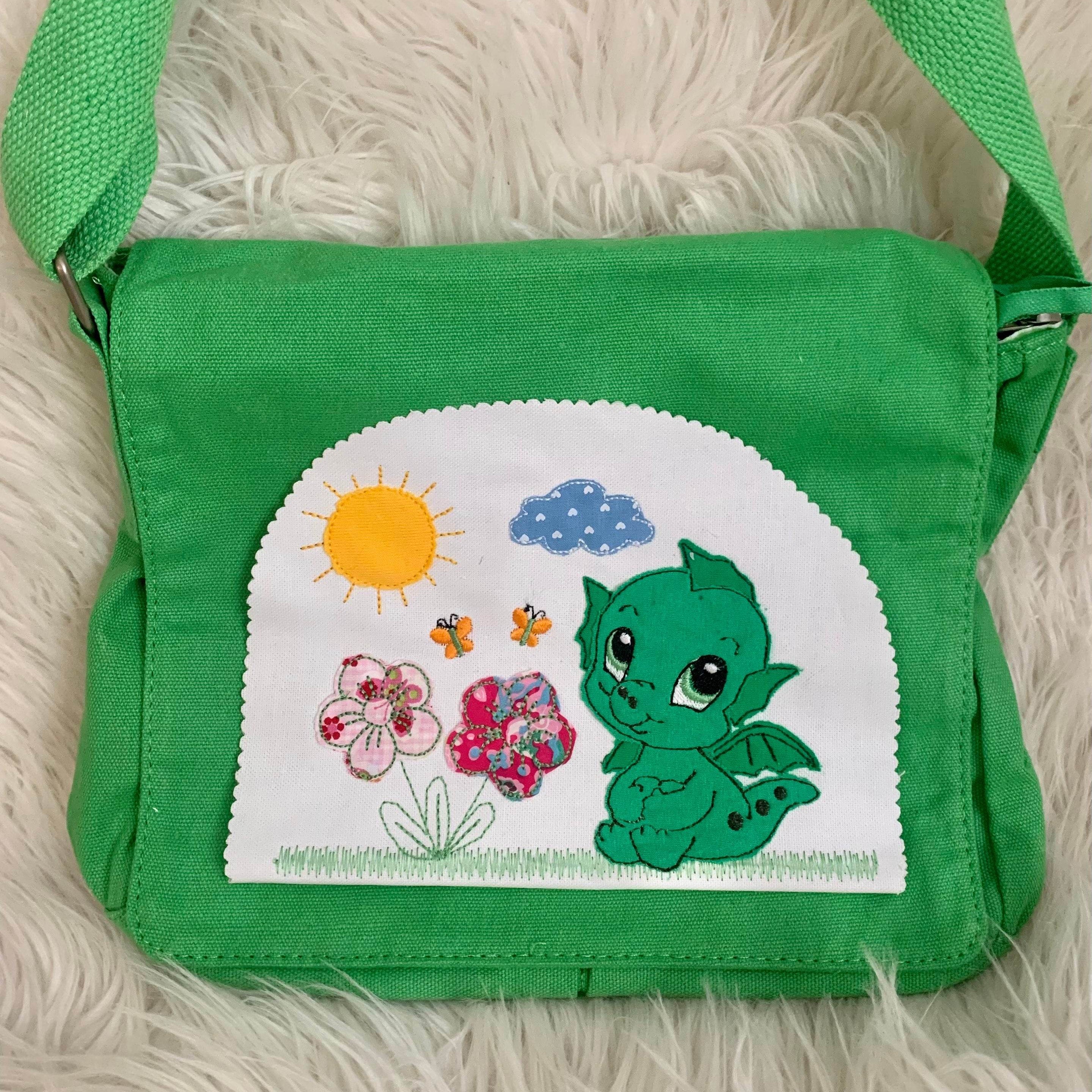 Stickdatei Drache Dino Applikation Set 860 - Sewando