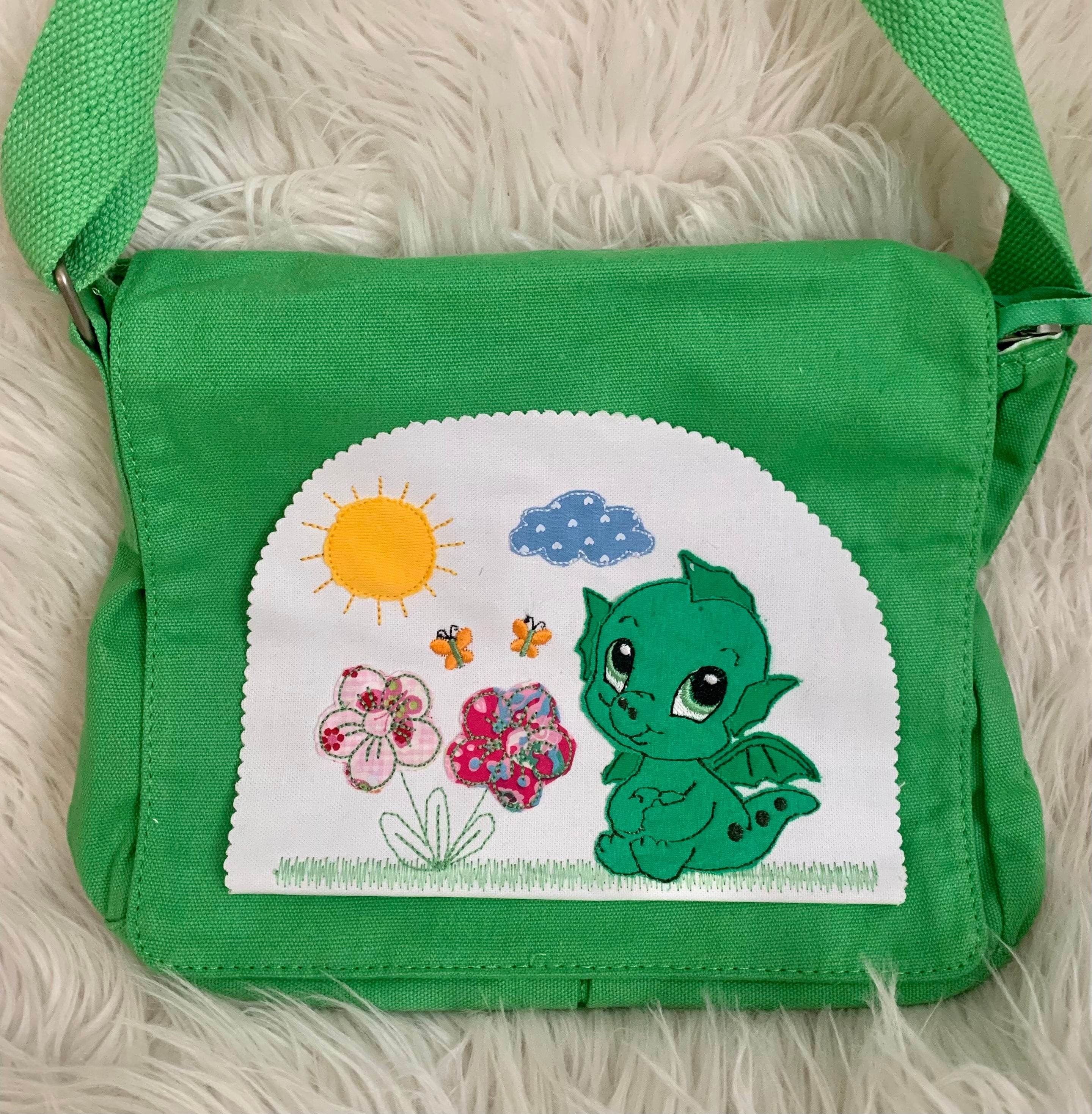 Stickdatei Drache Dino Applikation Set 860 - Sewando