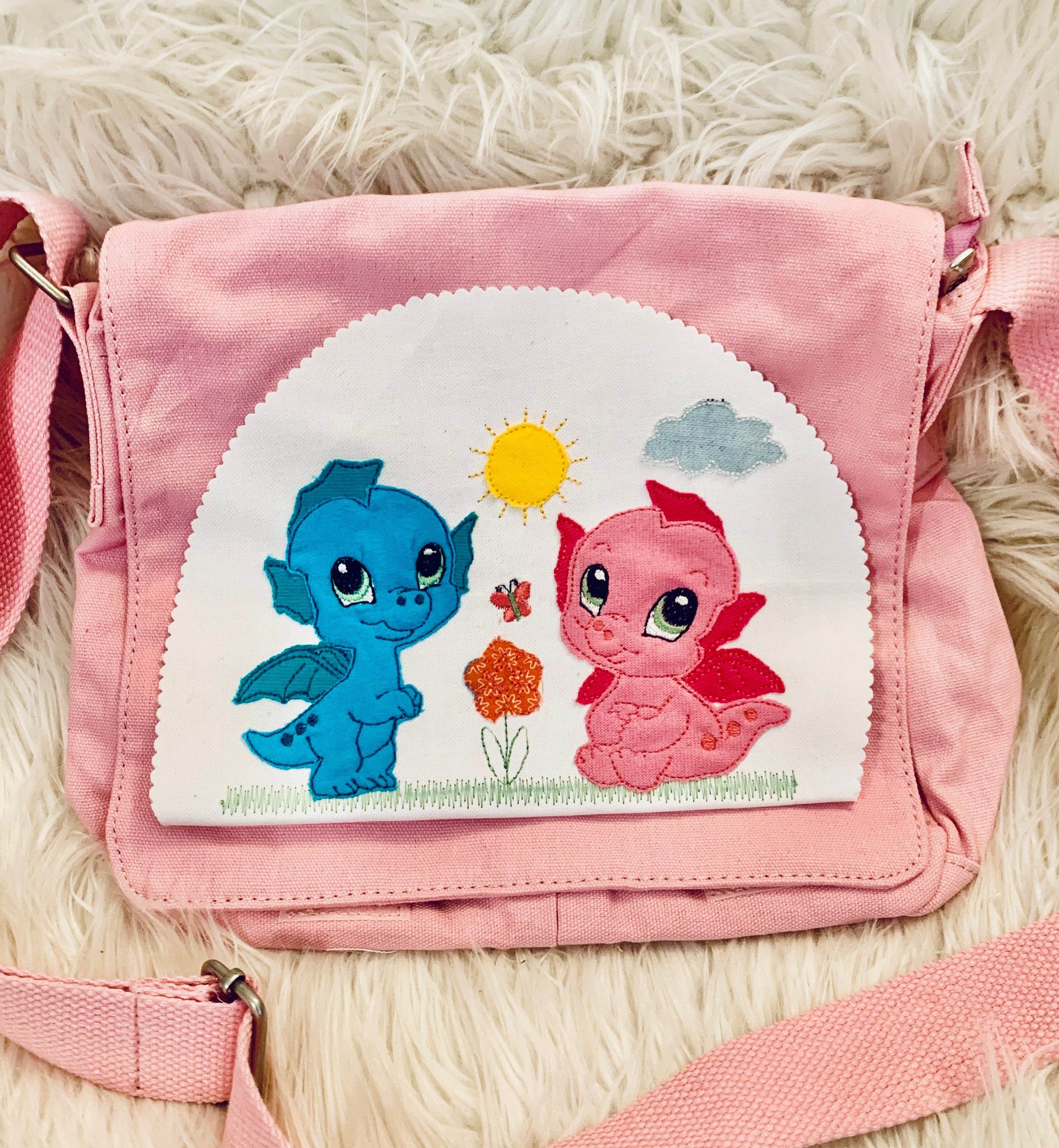 Stickdatei Drache in Love Applikation Set 860 - Sewando