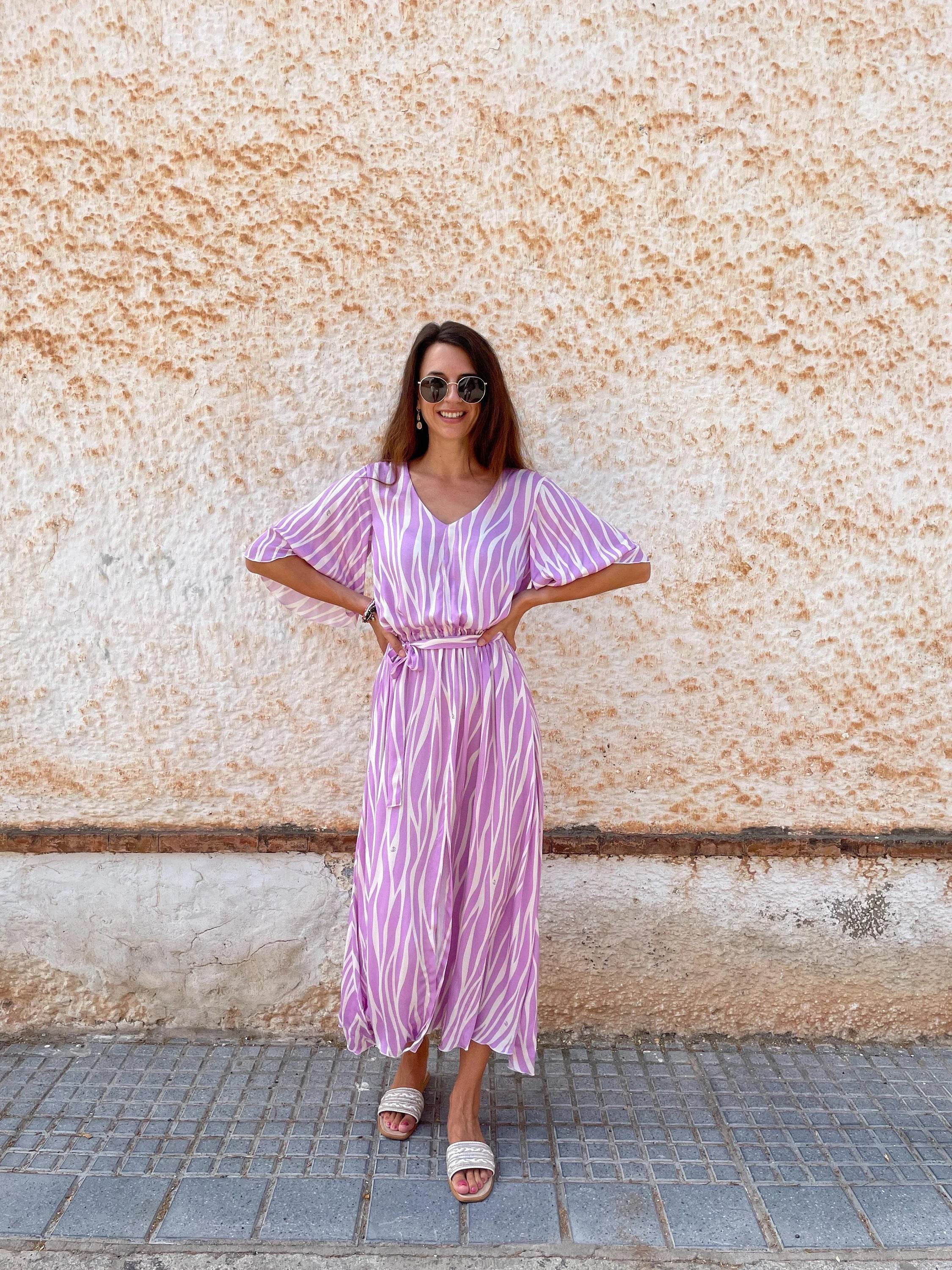 Maxikleid für Anfänger, Sommerkleid CAYETANA, Gr. 32-50, PDF Schnittmuster - Sewando