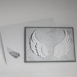 Plotterdatei TRAUERKARTE FLÜGEL svg + dxf - Sewando