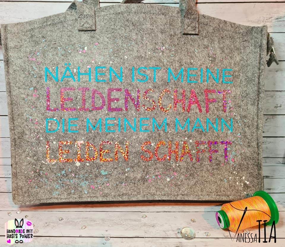 Nähen/ Plotten ist meine Leidenschaft | Plotterdatei - Sewando