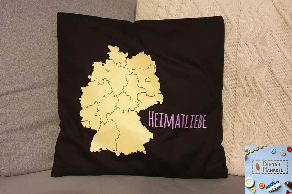 Heimatliebe Deutschland | Plotterdatei - Sewando
