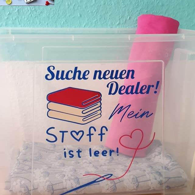 Stoffdealer | Plotterdatei, auch zum Drucken geeignet (PNG) - Sewando