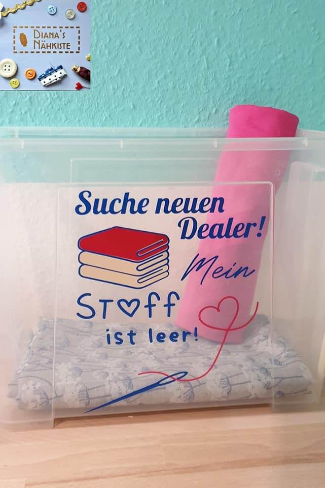 Stoffdealer | Plotterdatei, auch zum Drucken geeignet (PNG) - Sewando