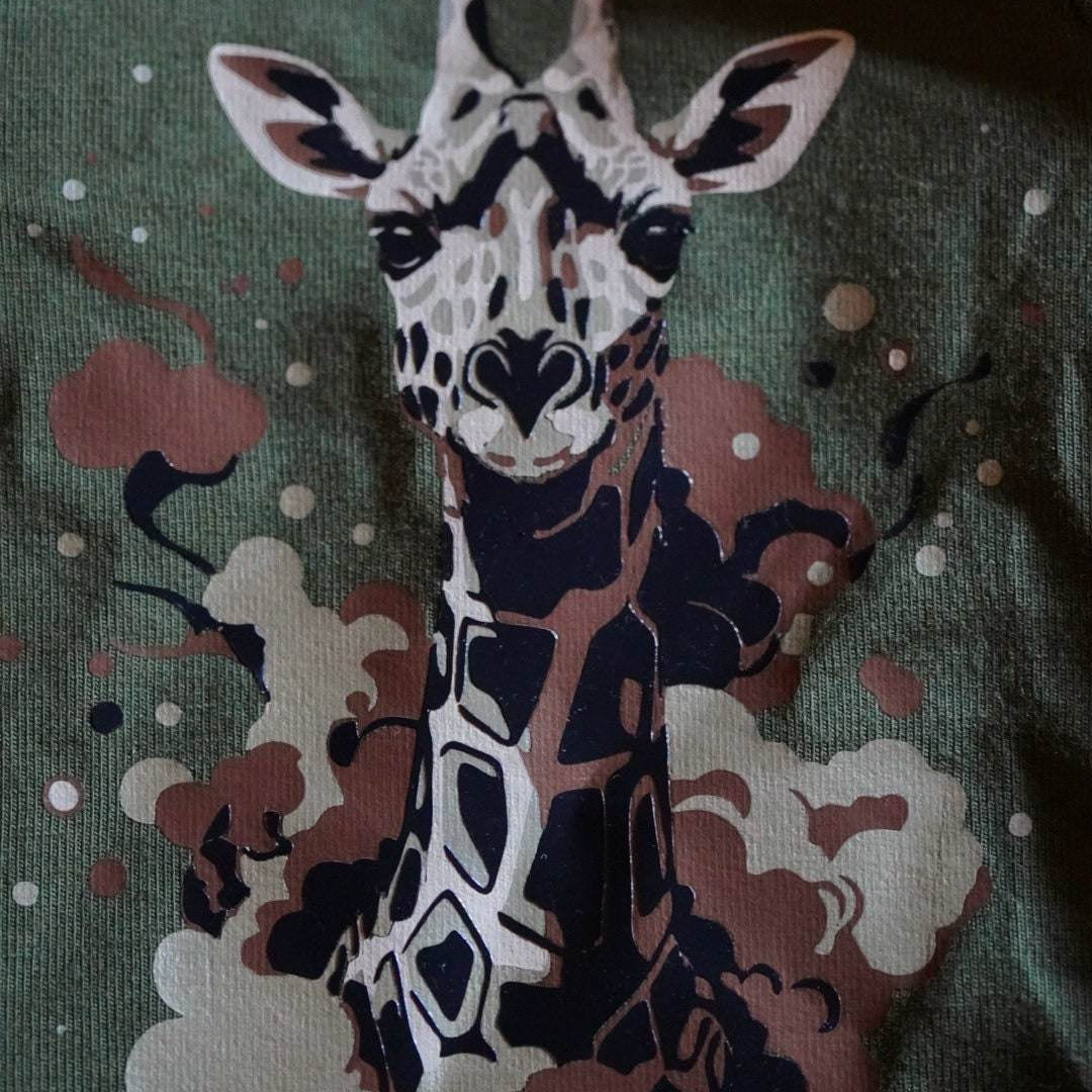 Plotterdatei Herz-Nase die süsse Giraffe - Sewando