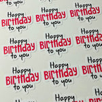 Plotterdatei HAPPY BIRTHDAY svg + dxf - Sewando