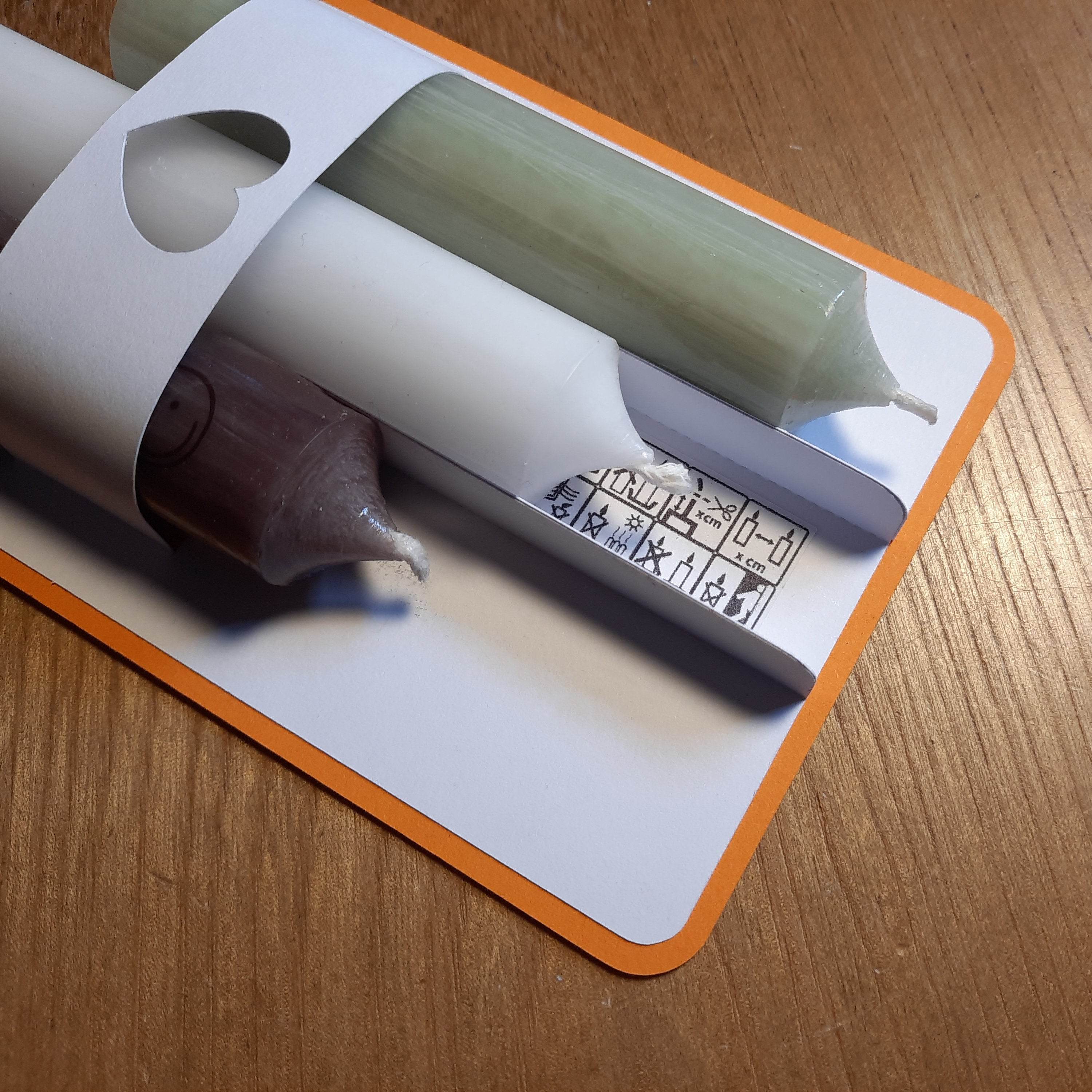 Plotterdatei KERZENVERPACKUNG svg + dxf - Sewando