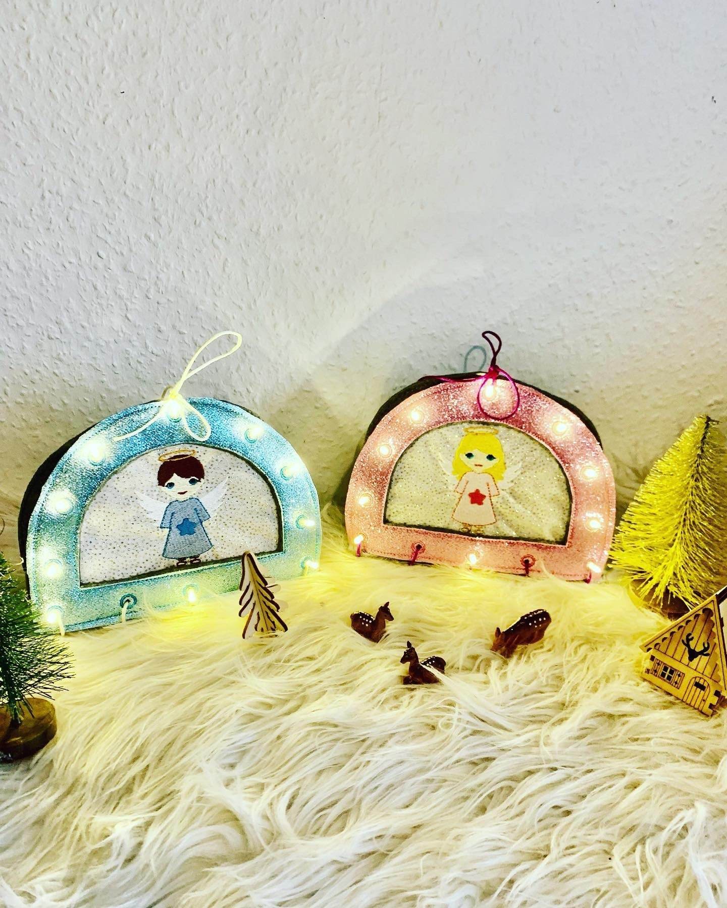 Stickdatei Lichterbogen Weihnachten Set 891 - Sewando
