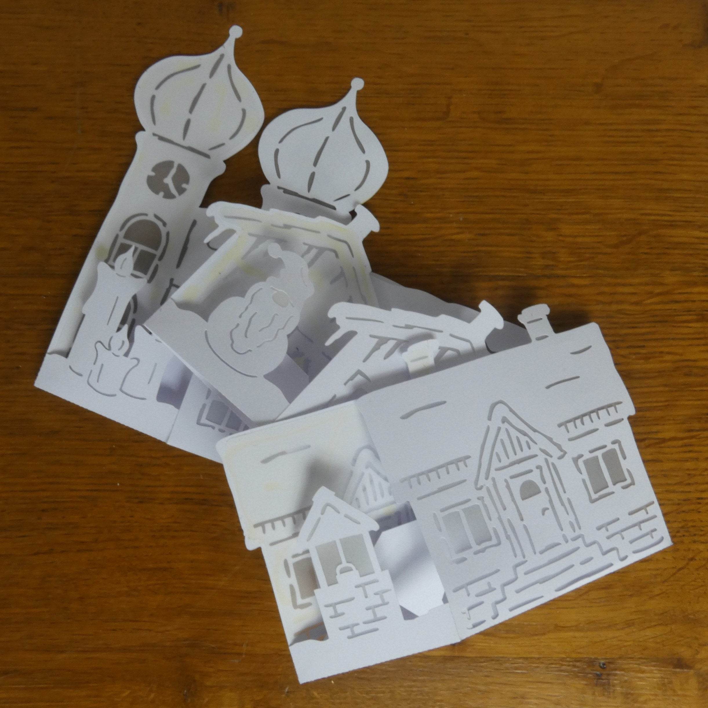 Plotterdatei WINTERHÄUSER svg + dxf - Sewando