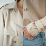 Trenchjacke TERESA, Gr. 32-50, PDF Schnittmuster - Sewando
