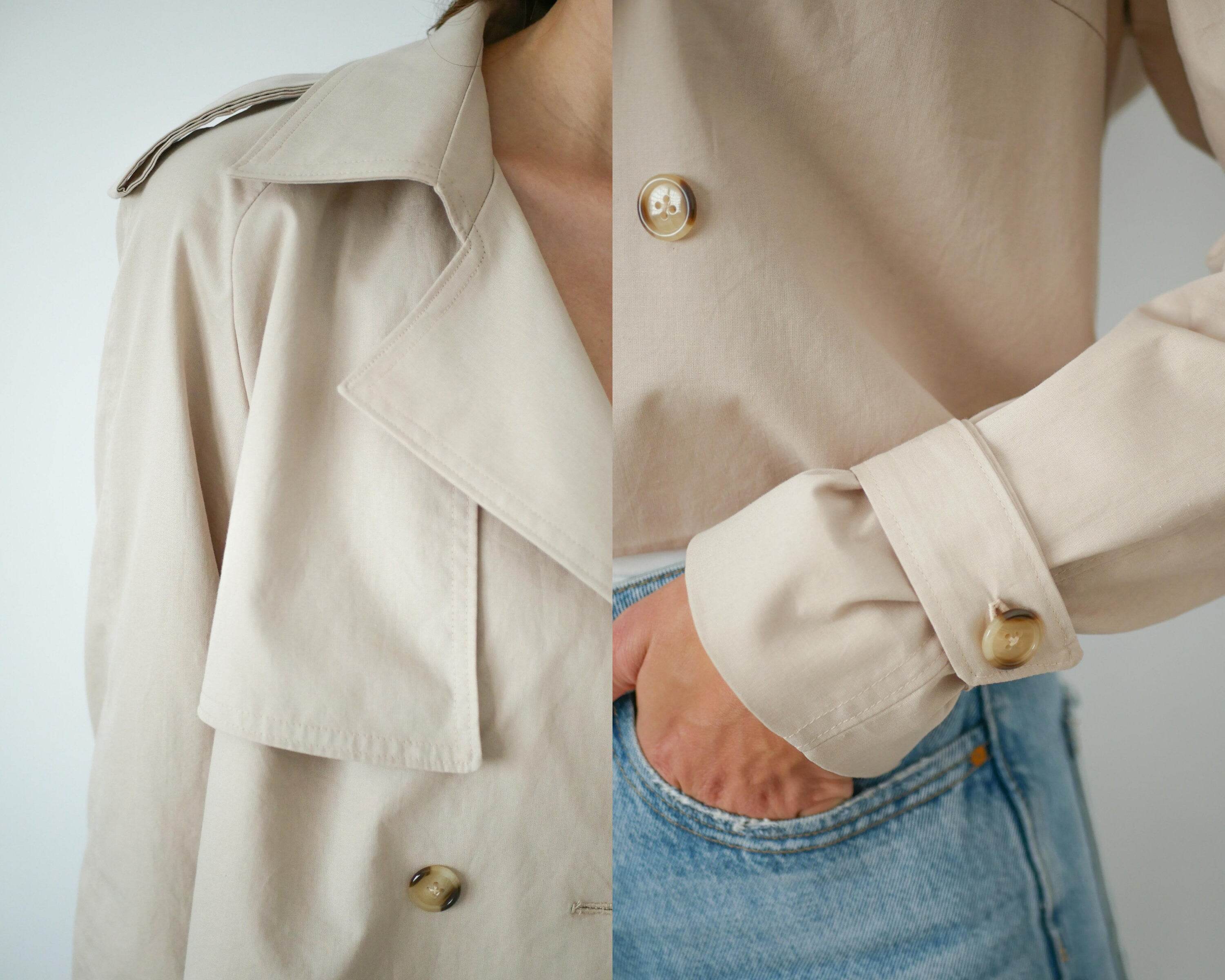 Trenchjacke TERESA, Gr. 32-50, PDF Schnittmuster - Sewando