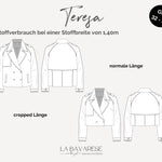 Trenchjacke TERESA, Gr. 32-50, PDF Schnittmuster - Sewando