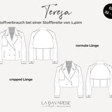 Trenchjacke TERESA, Gr. 32-50, PDF Schnittmuster - Sewando