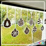 Weihnachtsaufhänger | Fensterdeko Fenster - Sewando