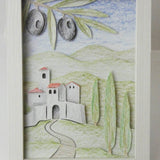 Plotterdatei MEDITERRAN 3D-BILD zum Basteln - Sewando