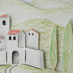 Plotterdatei MEDITERRAN 3D-BILD zum Basteln - Sewando