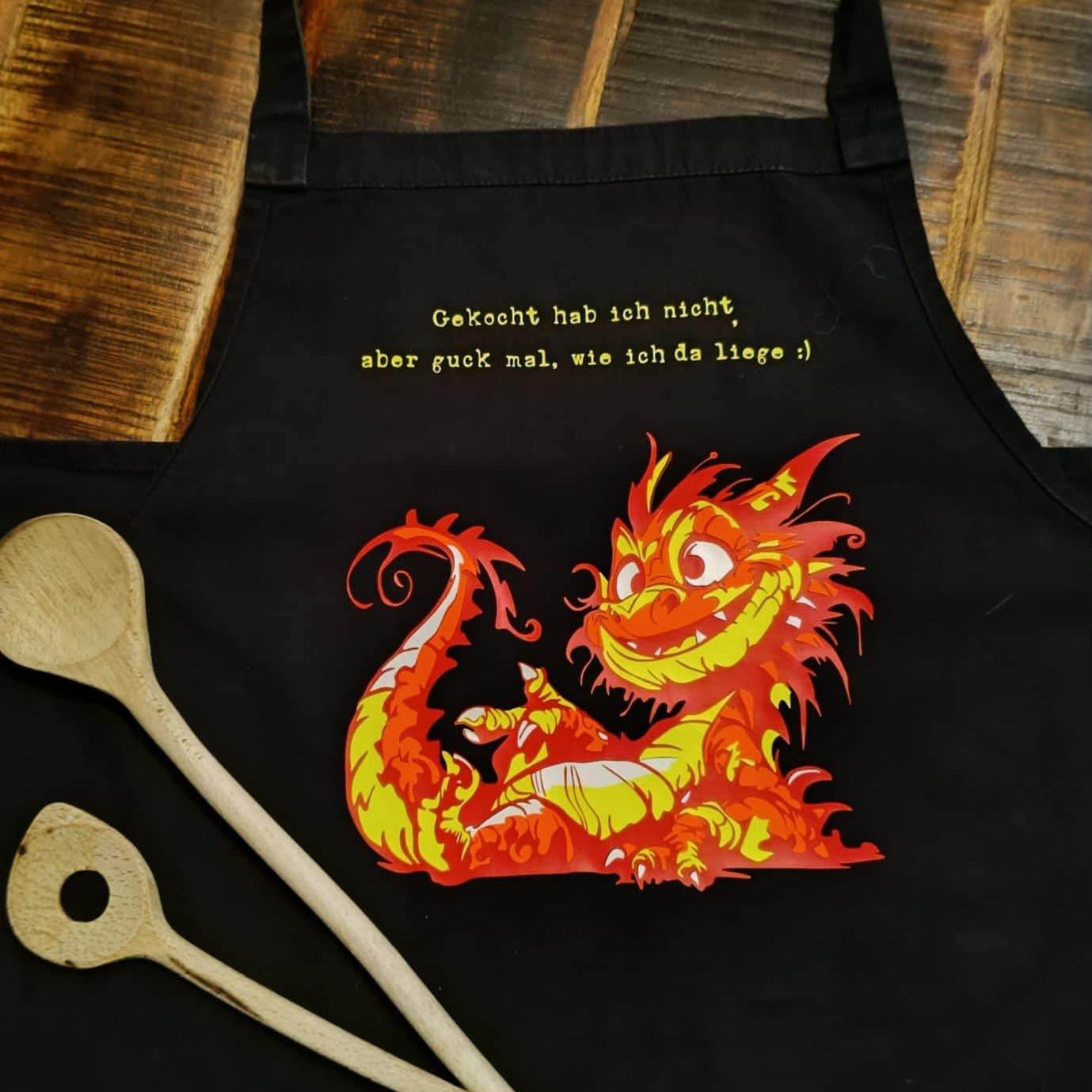 CHILL DRACHE der verrückte Drache mit vielen Sprüchen, Plotter und Laser-Datei als SVG und DXF - Sewando