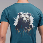 der Bär - into the wild - in der Wildnis, Plotterdatei, Laserdatei - Sewando