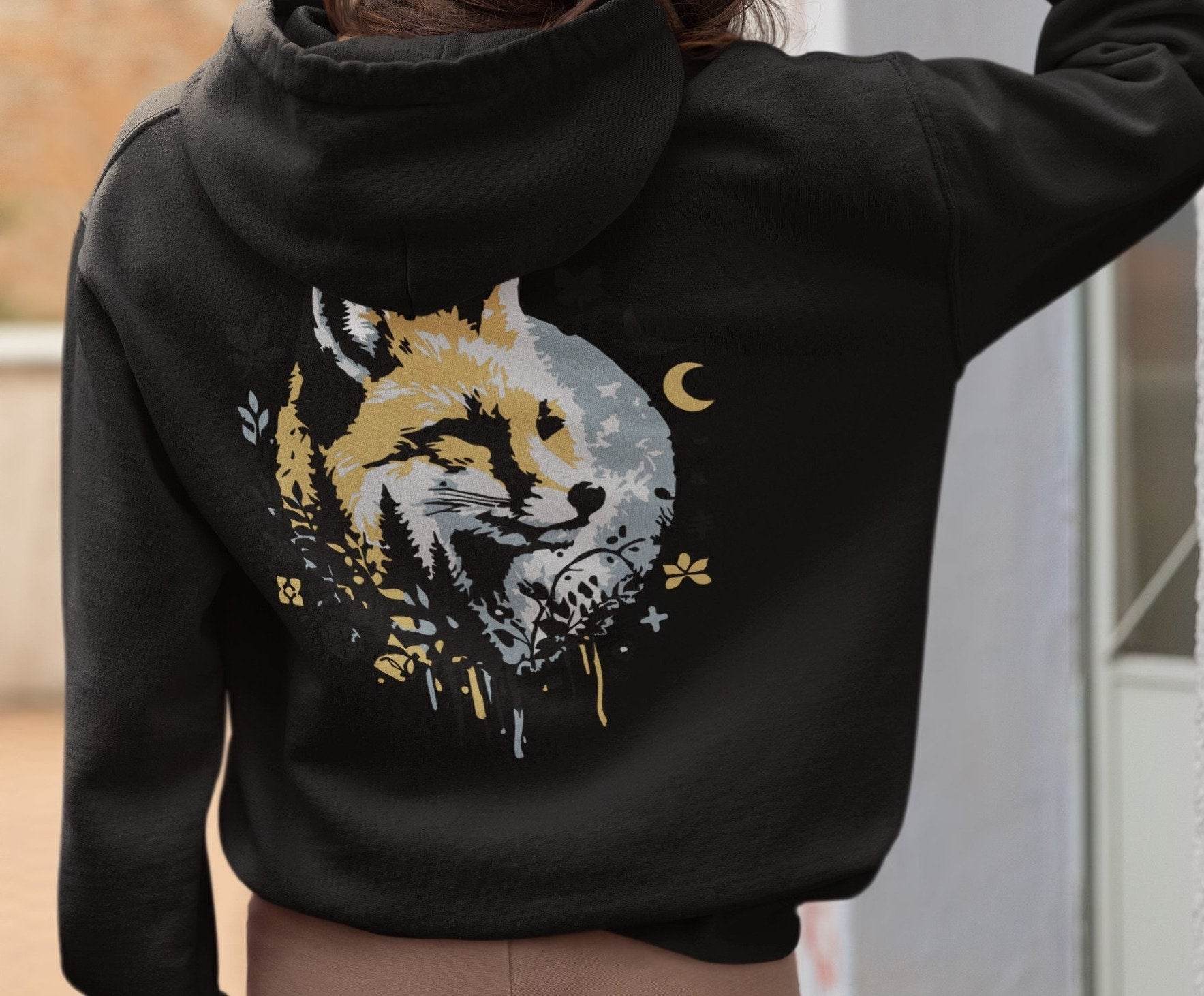 FrühlingsFuchs 2 Varianten mit Augen und geschlossene Augen, PLOTTERDATEI als SVG und DXF - Sewando