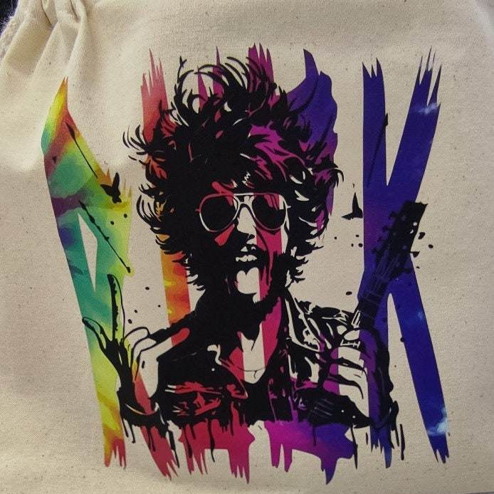 LET S ROCK mit nur 2 Farben ein cooles Motiv erstellen, Plotter und Laser-Datei als SVG und DXF - Sewando