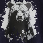 der Bär - into the wild - in der Wildnis, Plotterdatei, Laserdatei - Sewando