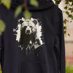 der Bär - into the wild - in der Wildnis, Plotterdatei, Laserdatei - Sewando