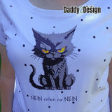 Lustig ärgerliche Katze Angry Cat, Plotter und Laser-Datei als SVG und DXF - Sewando