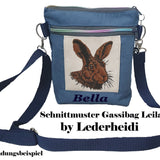 Stickdatei Applikation Hase "Gunther" - realistisch - FÜR HELLE & DUNKLE STOFFE