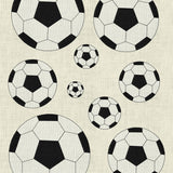 Stickdatei Fussball 9 Größen Set 960 Doodle - Sewando