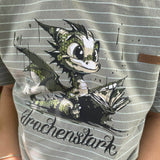 Lese Drachen stark !, Plotter und Laser-Datei als SVG und DXF - Sewando