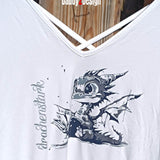 Lese Drachen stark !, Plotter und Laser-Datei als SVG und DXF - Sewando