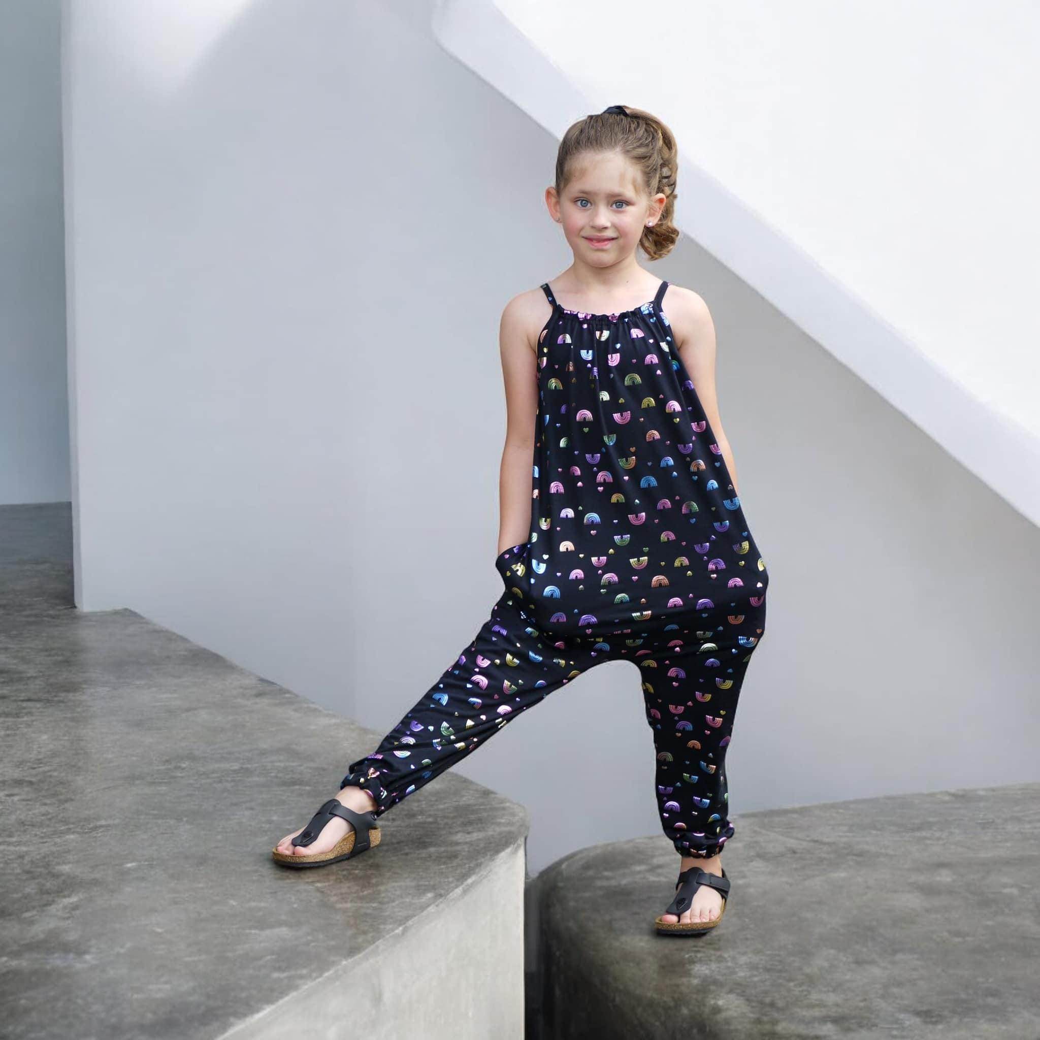 Schnittmuster Sonnenkuss - Jumper / Romper Größen 62-134 : - Sewando