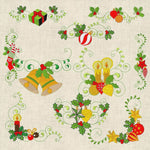 Stickdatei Weihnachten Christmas Set 017 - Sewando