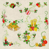 Stickdatei Weihnachten Christmas Set 017 - Sewando
