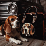Stickdatei Beagle "Hailey" - realistisch - FÜR DUNKLE STOFFE