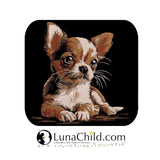 Stickdatei Chihuahua "Gemma" - realistisch - FÜR DUNKLE STOFFE