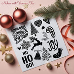 Plotterdatei Weihnachtsmatch 2024 | Bundle Laserdatei - Sewando
