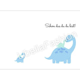 Glückwunschkarte 12 Geburtstag Karte Grußkarte Geburt Dino A4 digitaler Sofortdownload zum selbst ausdrucken - Sewando